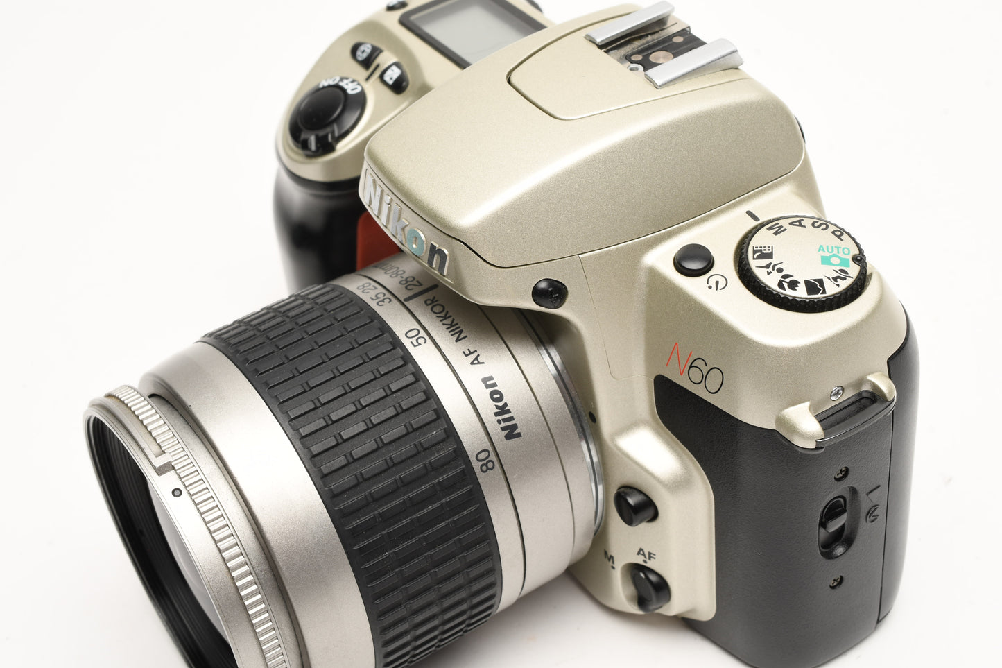 Nikon N60 35mm SLR w/28-80mm f3.3-5.6G, Very clean & Tested +Strap, Manual