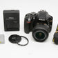Nikon D3300 DSLR w/18-55mm zoom Batt, charger, strap, ONLY 350 Acts!!