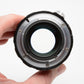 Nikon Nikkor-P.C 105mm f2.5 Non-Ai Lens, Clean & Sharp