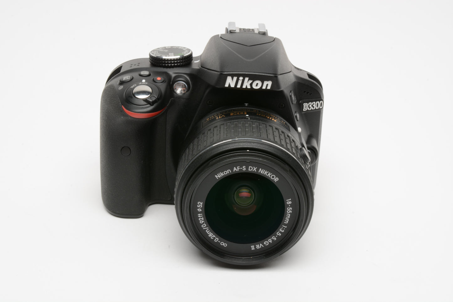 Nikon D3300 DSLR w/18-55mm zoom Batt, charger, strap, ONLY 350 Acts!!