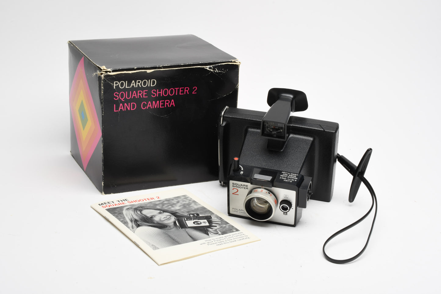 Polaroid Square Shooter 2 Instant camera in Box, Very Clean