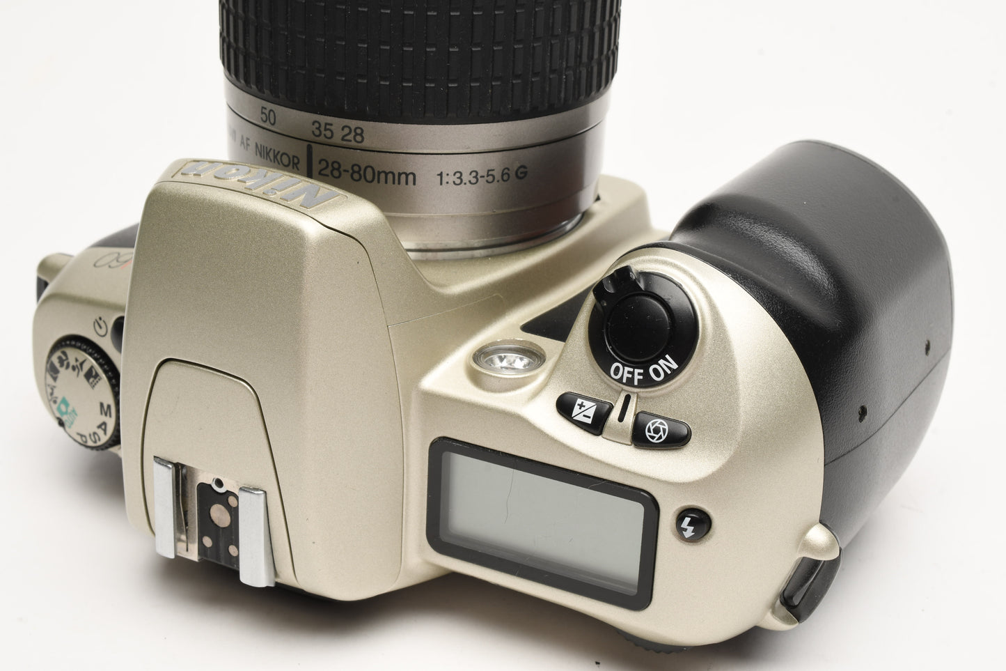 Nikon N60 35mm SLR w/28-80mm f3.3-5.6G, Very clean & Tested +Strap, Manual