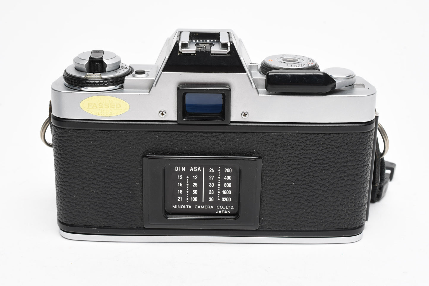 Minolta XG-M 35mm SLR w/50mm f1.7 lens, strap, cap, manuals, New seals, tested