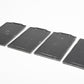 4X (Set of 4) Kodak 2 1/4 x 3 1/4 plate holders, w/Dark slides, Good!