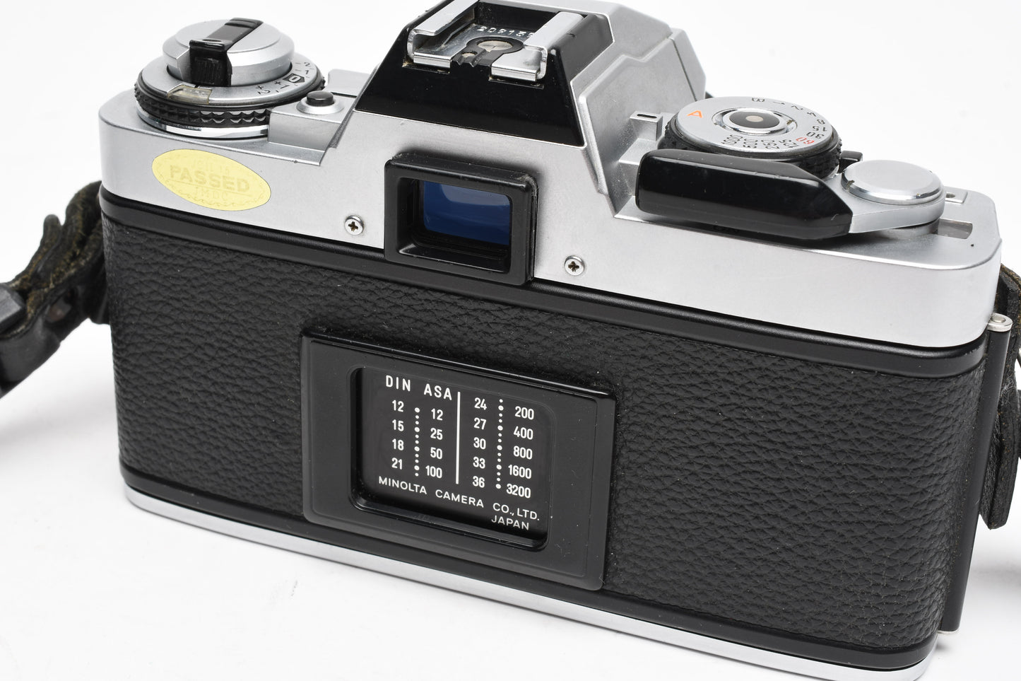 Minolta XG-M 35mm SLR w/50mm f1.7 lens, strap, cap, manuals, New seals, tested