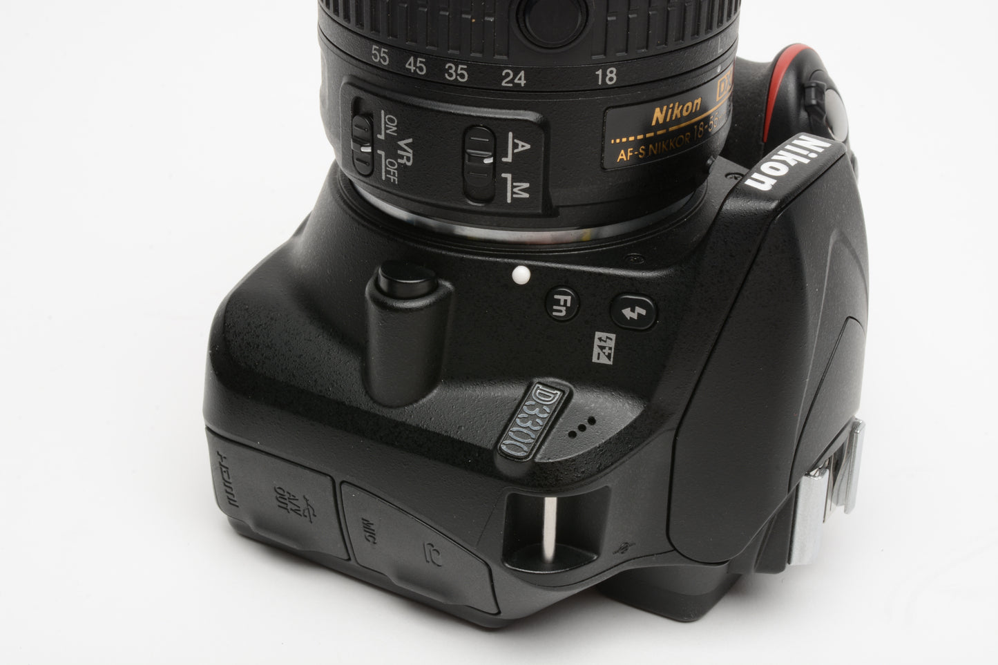 Nikon D3300 DSLR w/18-55mm zoom Batt, charger, strap, ONLY 350 Acts!!