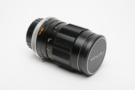 Minolta MC Tele Rokkor QD 135mm F3.5 Portrait lens, Nice!