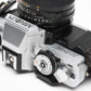 Minolta XG-M 35mm SLR w/50mm f1.7 lens, strap, cap, manuals, New seals, tested