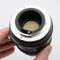 Vivitar 135mm f2.8 Portrait lens for Pentax PK Mount, Caps + UV filter