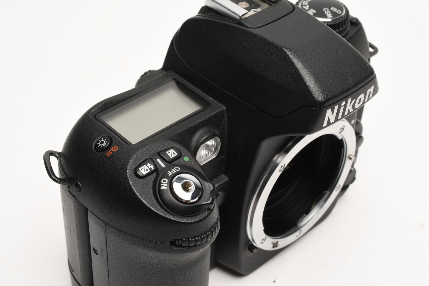 Nikon N80 35mm SLR body, cap, strap, book, tested, works great!