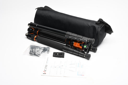 Victiv AT25 Tripod/Monopod Combo, Compact, Great travel tripod, case+