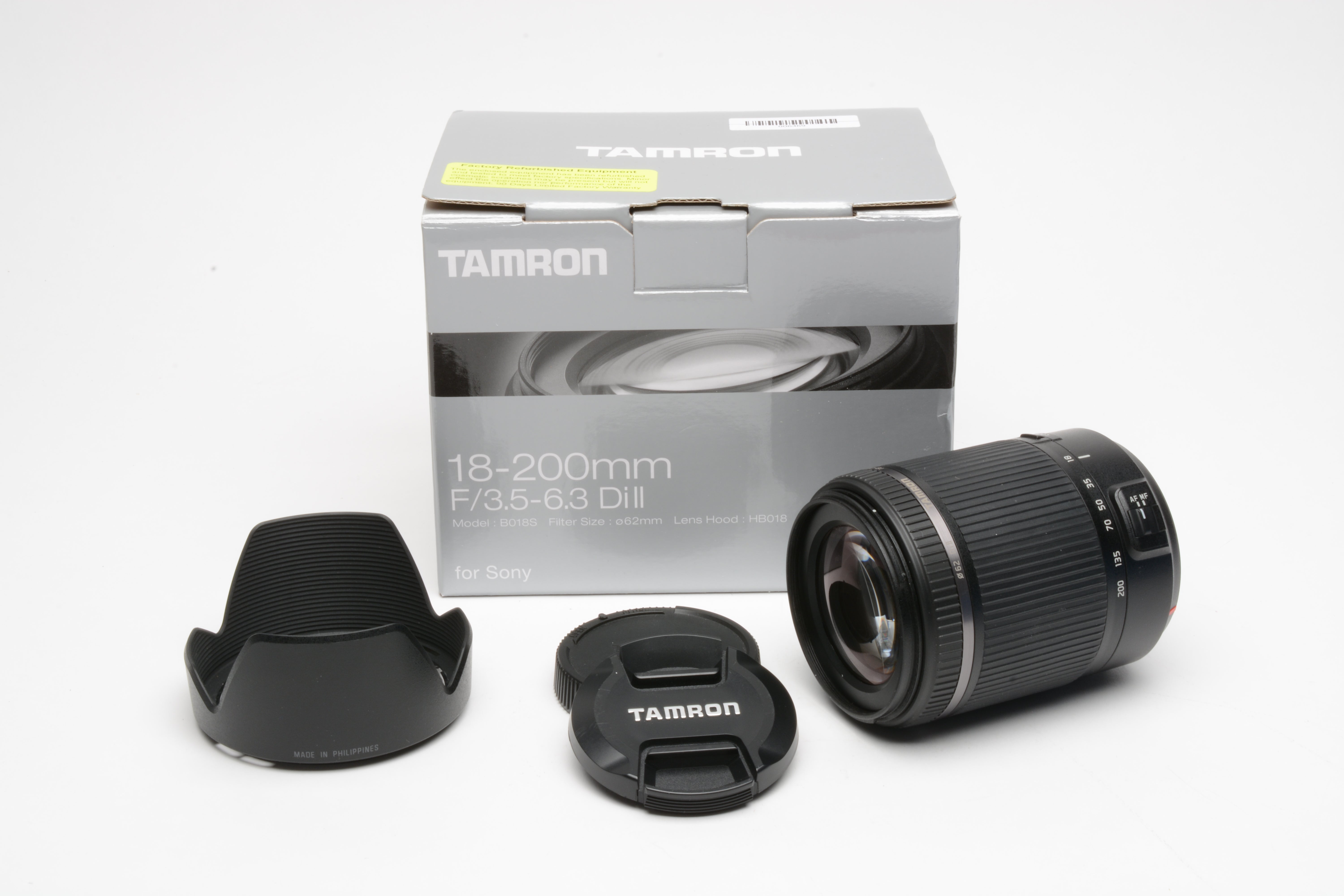 早割TAMRON 18-200mm F3.5-6.3 Di II VC CANON レンズ(ズーム)