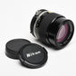 Nikon Nikkor 105mm f2.5 AiS Portrait lens, Great!  Very sharp!