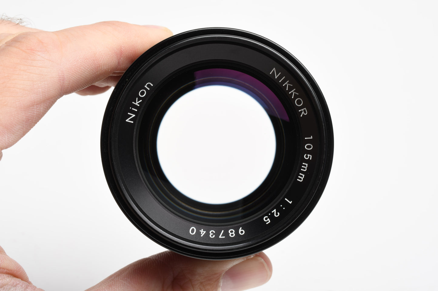 Nikon Nikkor 105mm f2.5 AiS Portrait lens, Great!  Very sharp!