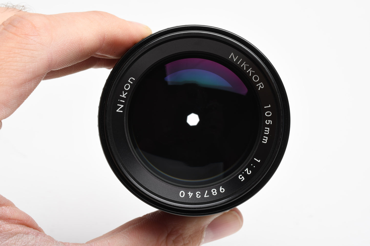 Nikon Nikkor 105mm f2.5 AiS Portrait lens, Great!  Very sharp!