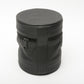 Leica Black Soft Leather Zipper Lens Case (H-4" Dia-3.5") for M Prime lenses