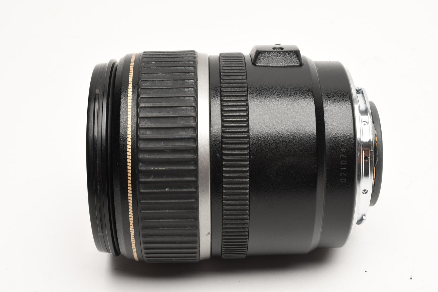 Canon EFS 17-85mm f4-5.6 IS USM Lens + Caps, *Dust *MF Only *Parts/Repair