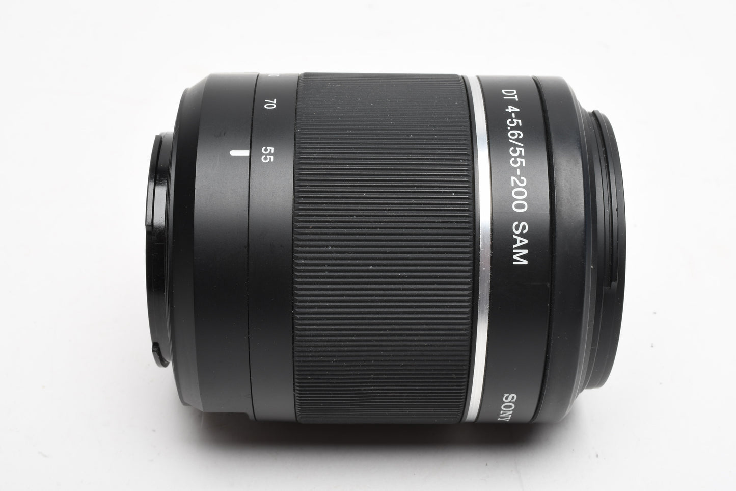 Sony 55-200mm f4-5.6 DT SAM Version 2 lens, caps, Good!