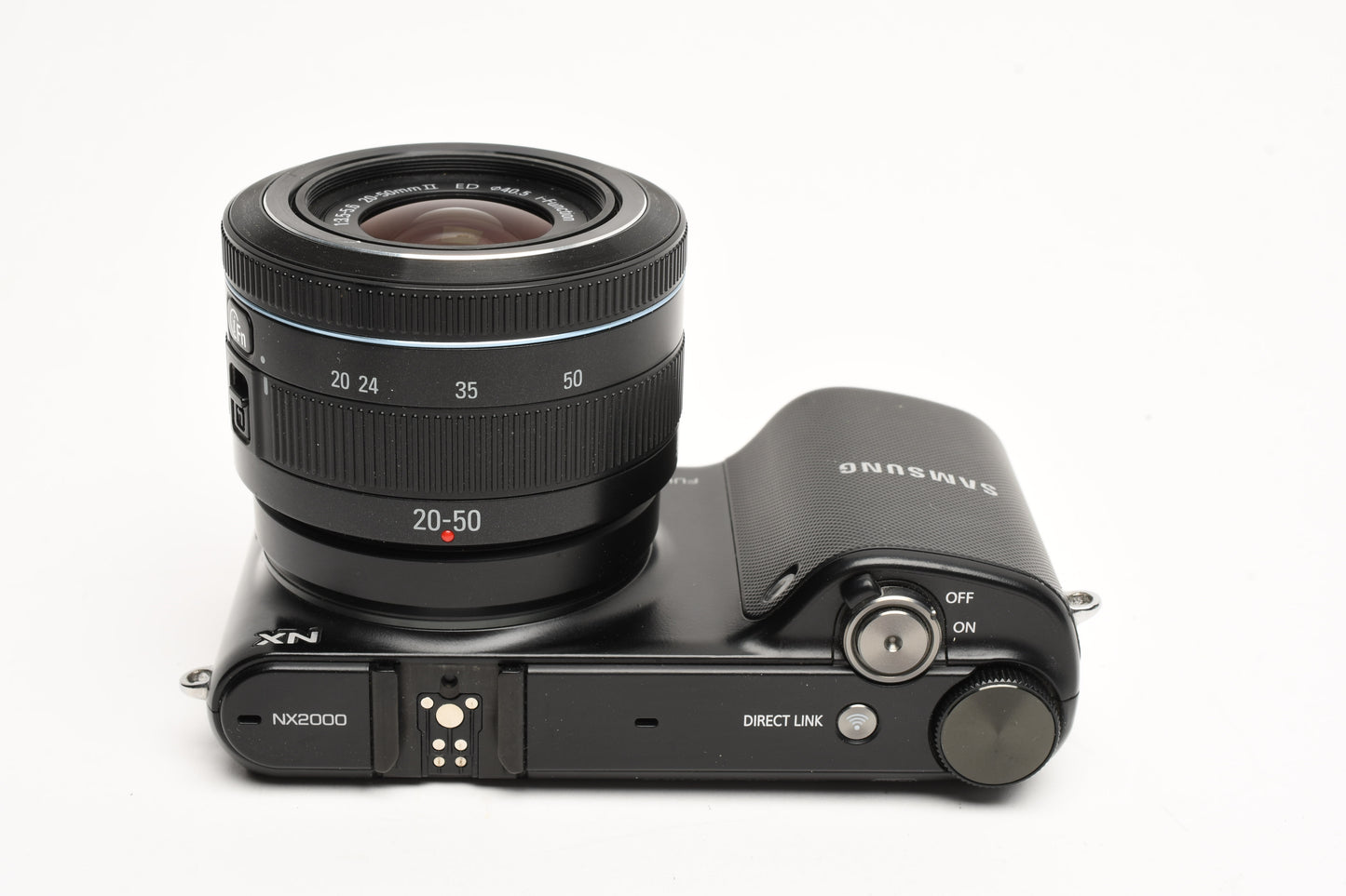 Samsung NX2000 20.3MP Digital Camera w/20-50mm Zoom, Flash, Case