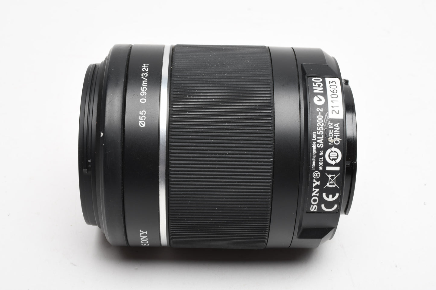 Sony 55-200mm f4-5.6 DT SAM Version 2 lens, caps, Good!
