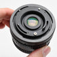 Sears 28mm f2.8 wide angle lens for Canon FD Mount w/1:4 macro, Good!