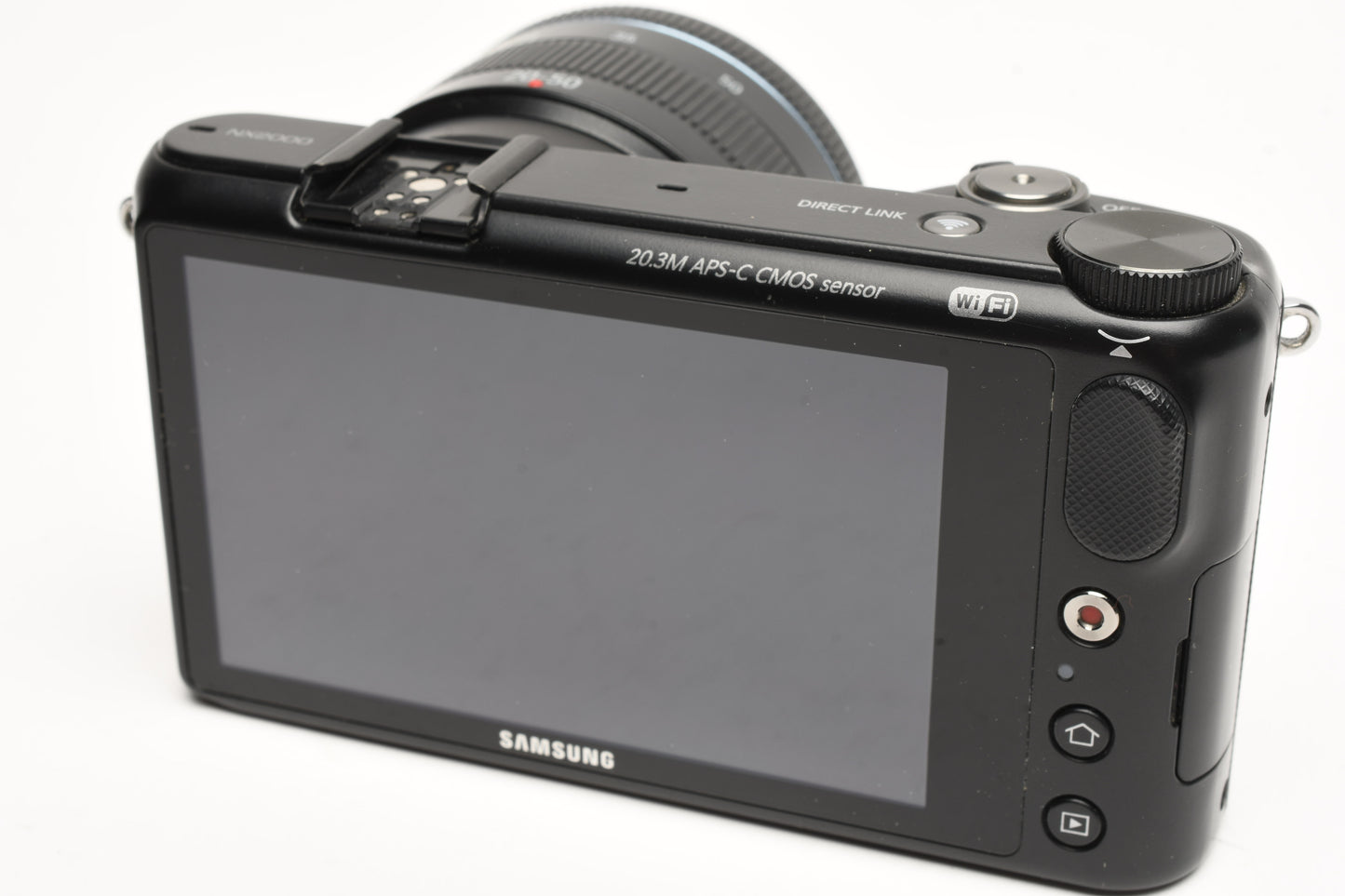 Samsung NX2000 20.3MP Digital Camera w/20-50mm Zoom, Flash, Case