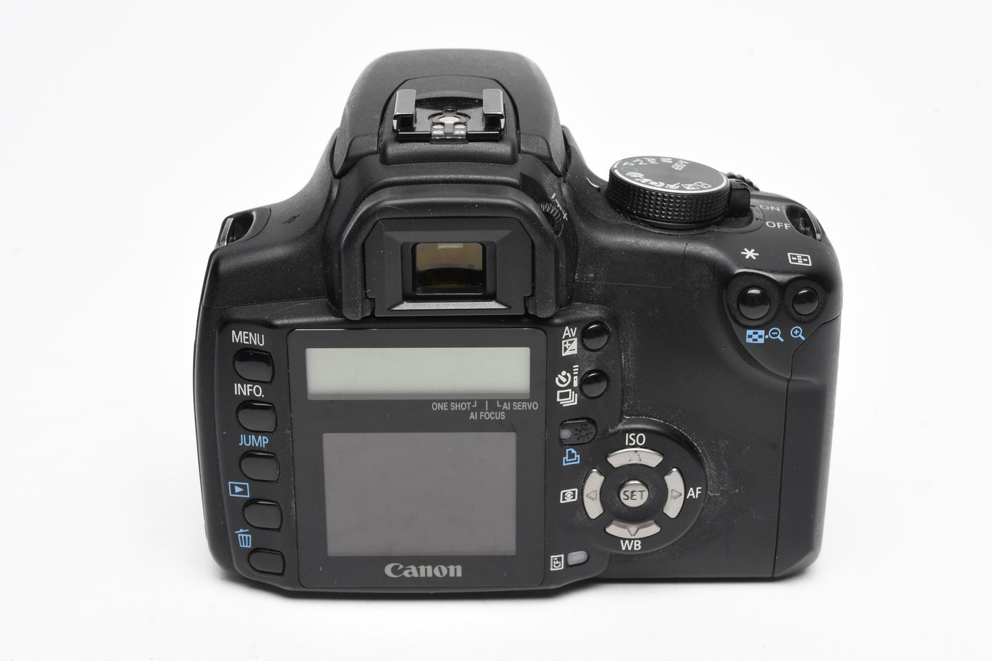 Canon Digital Rebel XT 8MP DSLR w/18-55mm F3.5-5.6 II, Case, Tested, Clean