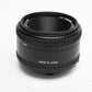 Nikon Nikkor AF 50mm f1.8 Prime lens, caps+UV filter