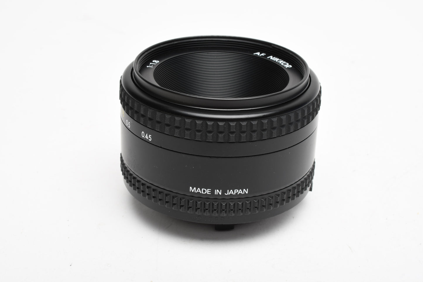 Nikon Nikkor AF 50mm f1.8 Prime lens, caps+UV filter