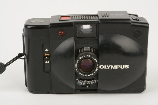 Olympus XA2 35mm Point & Shoot, New light seals, tested, Nice