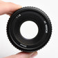 Nikon Nikkor AF 50mm f1.8 Prime lens, caps+UV filter