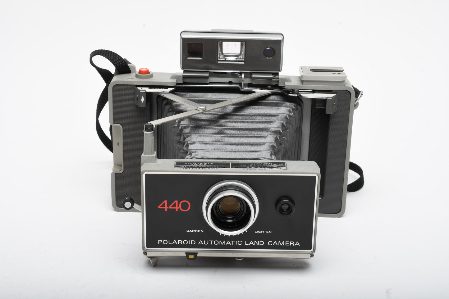 2X Polaroid Land cameras 320 & 440, nice & clean