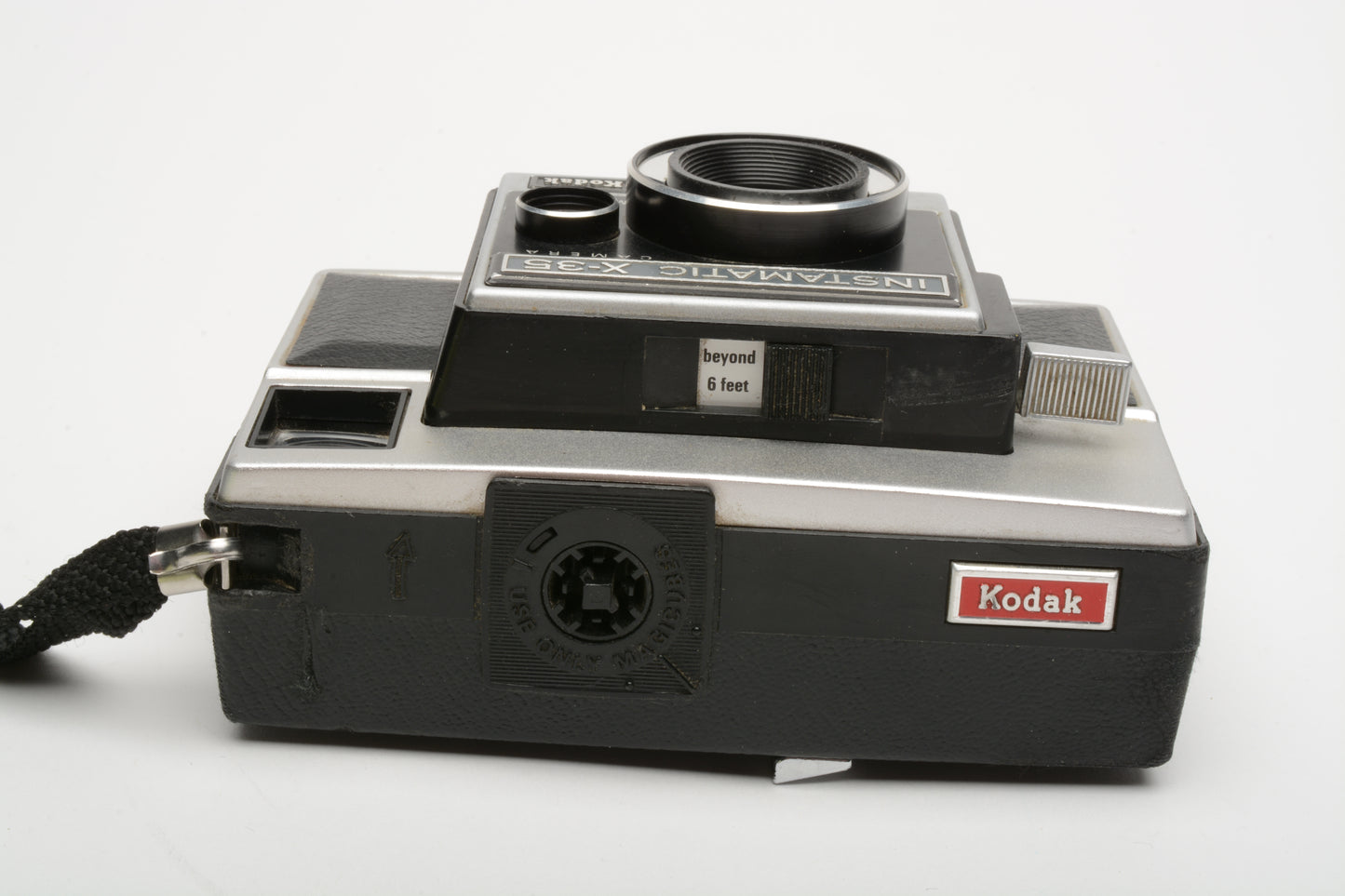 Kodak Instamatic X-35 w/Fitted case, nice, works (126 Format)