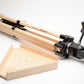 Berlebach Mulda Wooden Tripod w/Manfrotto 229 Pan head, plate, tray, Mint-