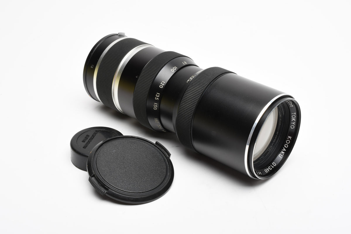 Topcor Tokyo Kogaku 87-205mm f4.7 Telephoto zoom lens, Tested, Great