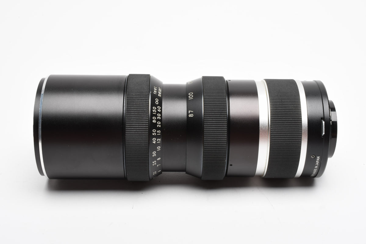Topcor Tokyo Kogaku 87-205mm f4.7 Telephoto zoom lens, Tested, Great