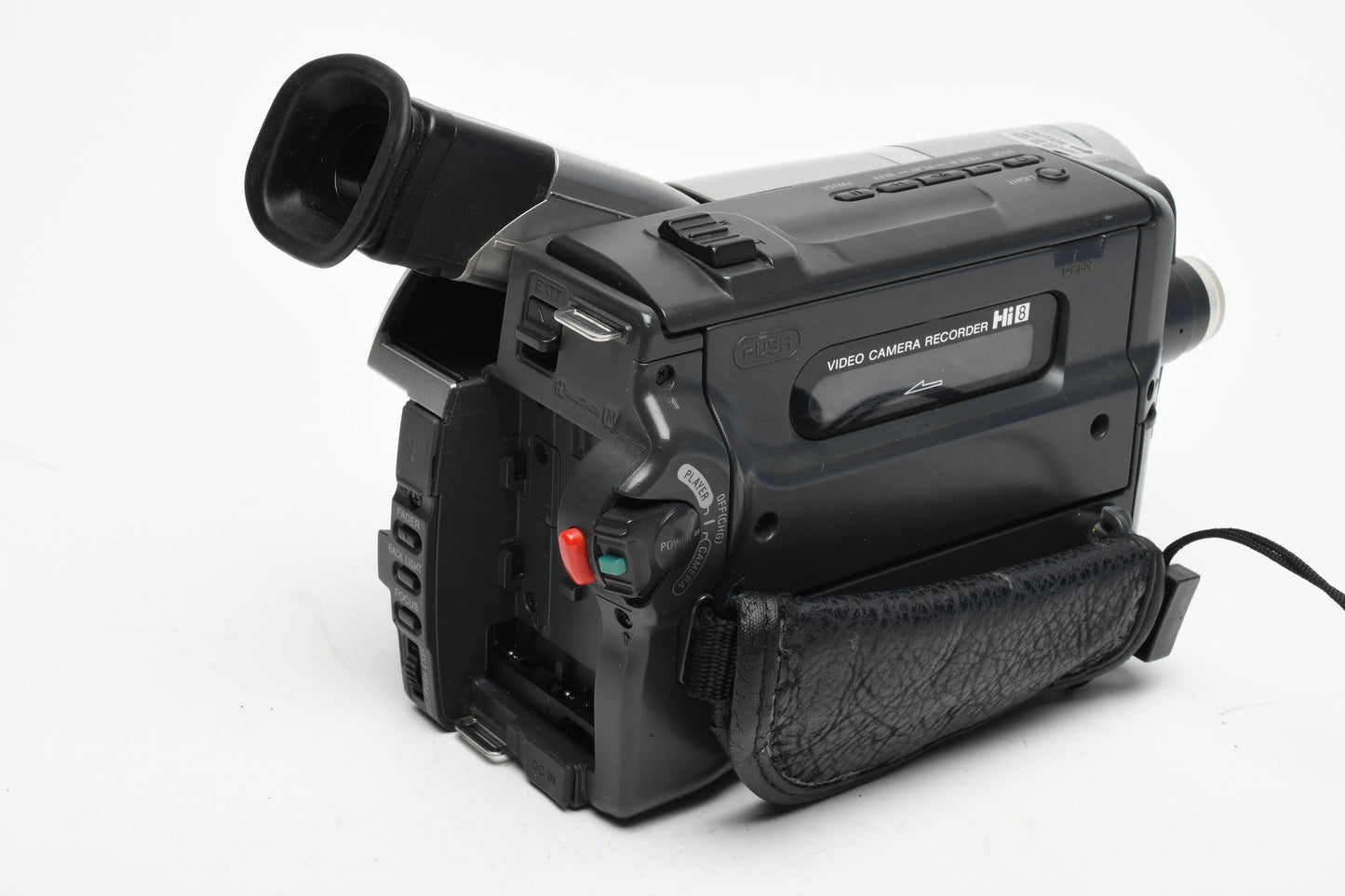 Sony CCD-TRV608 Hi-8 Video camcorder, batt, AC adapter, tested, Good!