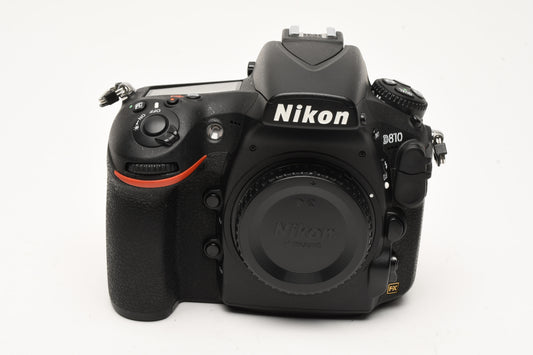Nikon D810 DSLR Body, Only 5829 Acts!, batt+charger, box, USA, manual, Nice!