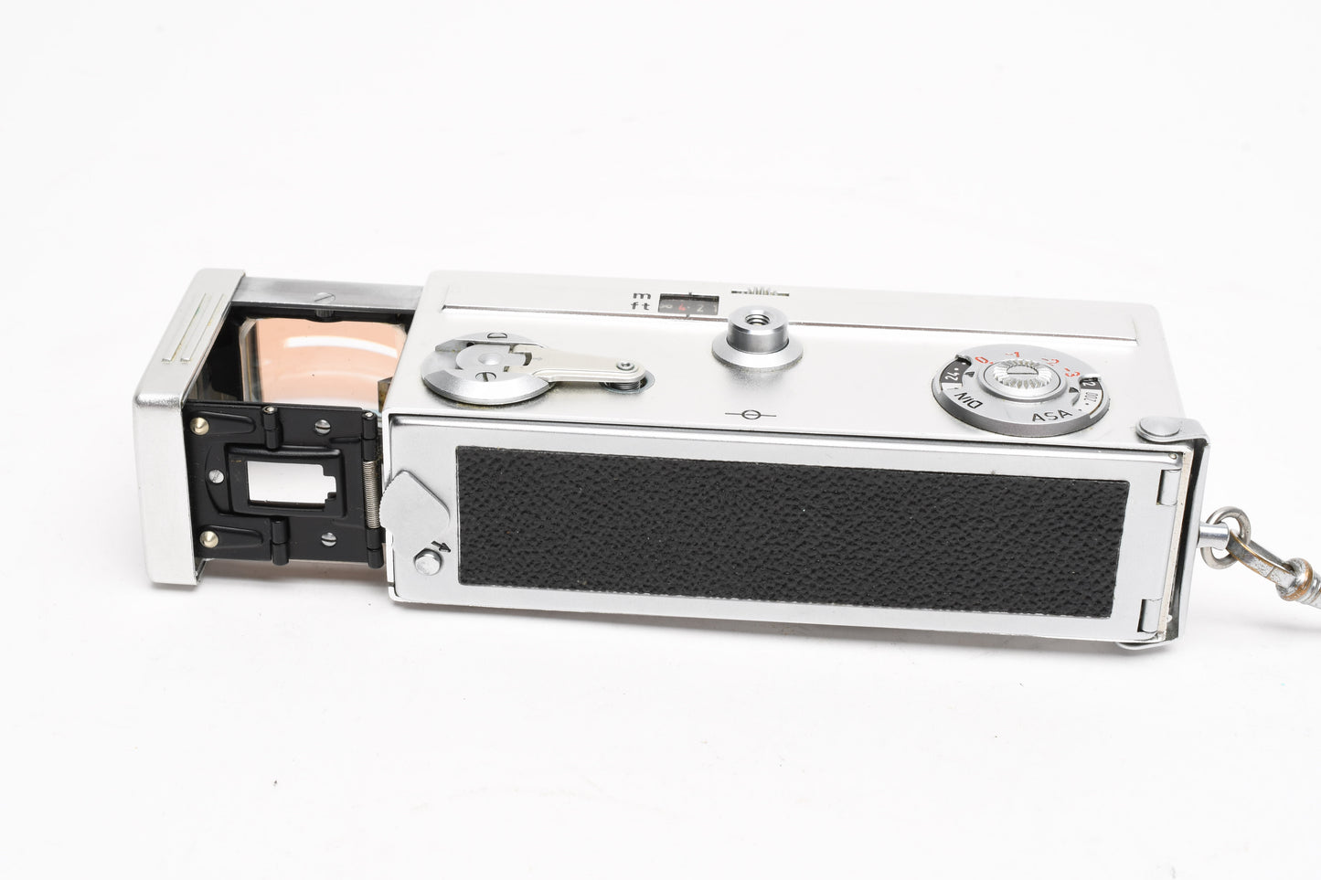 Rollei 16 16mm Film Subminiature Camera with Tessar 25mm f2.8, Case, Filter, Strap