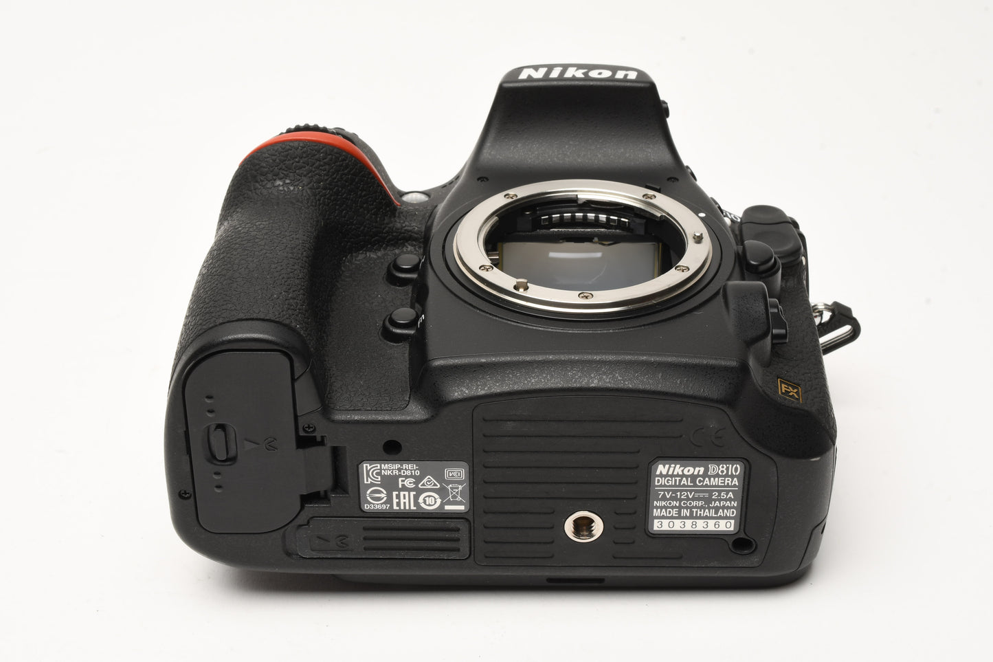 Nikon D810 DSLR Body, Only 5829 Acts!, batt+charger, box, USA, manual, Nice!