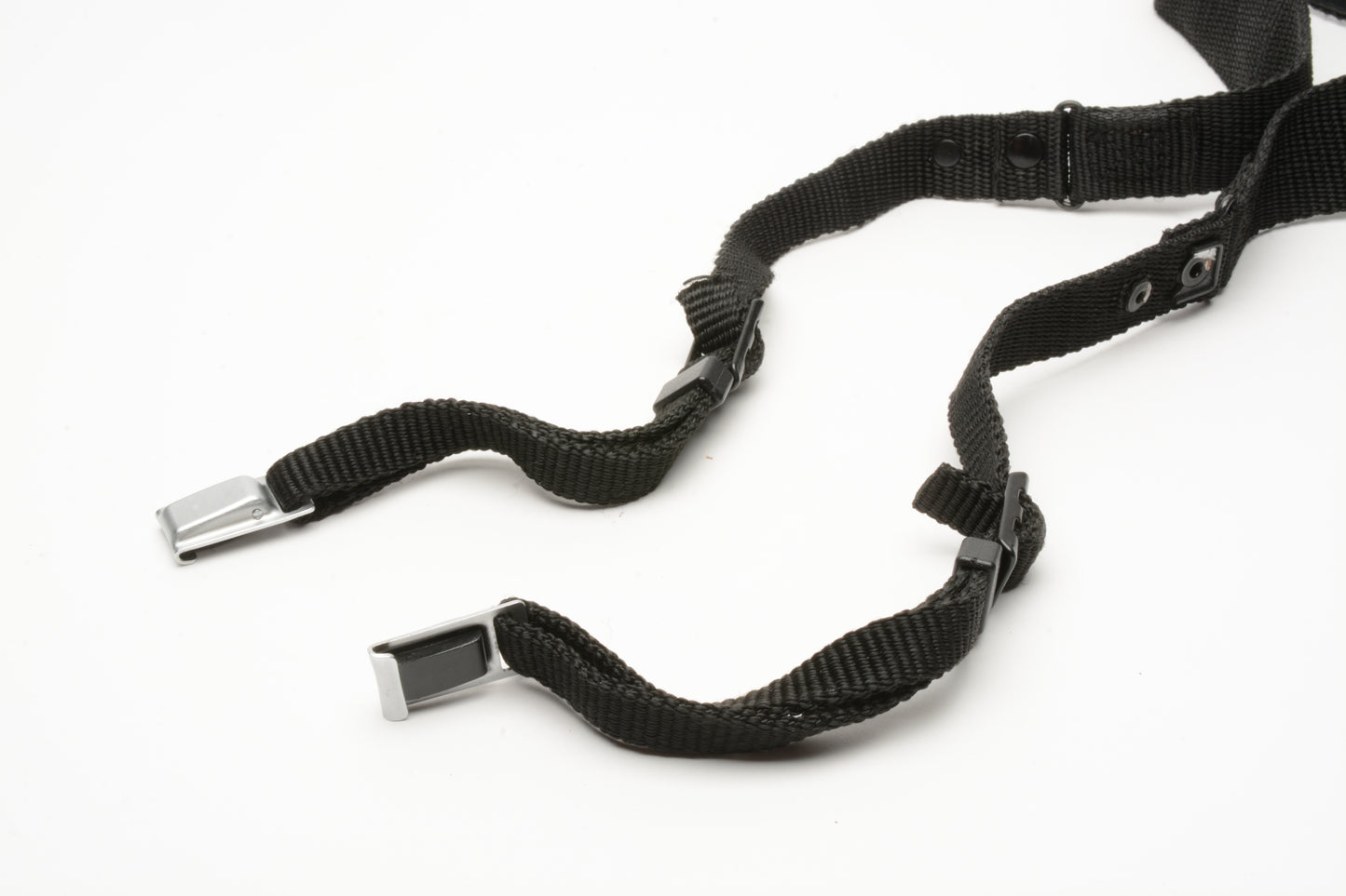 Rollei Black/Silver camera neck strap for Rolleiflex SLX/SL66 w/Lugs