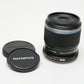 Olympus M. Zuiko Digital 30mm f3.5 Macro ED MSC 4/3 lens, Caps, Nice!