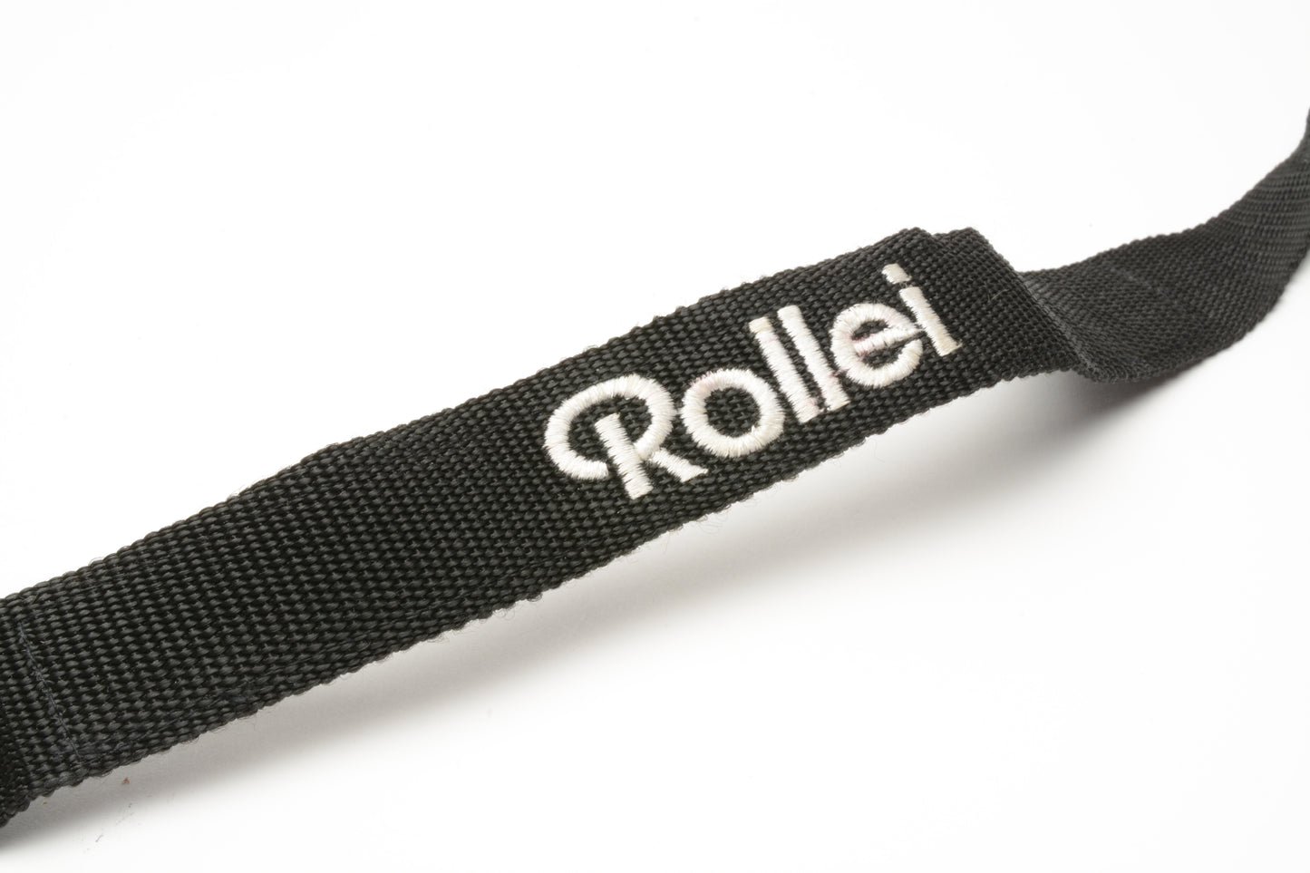 Rollei Black/Silver camera neck strap for Rolleiflex SLX/SL66 w/Lugs