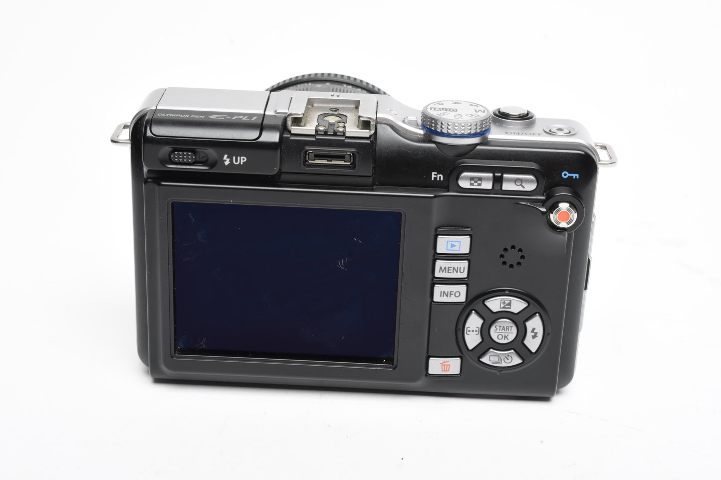 Olympus E-PL1 double zoom w/14-42mm, Tested, Batt+Charger+SD