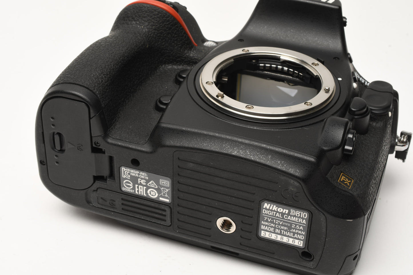 Nikon D810 DSLR Body, Only 5829 Acts!, batt+charger, box, USA, manual, Nice!