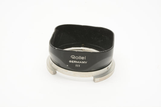 Rollei Rolleiflex Bay III 38mm lens hood, Genuine, clean