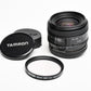 Tamron 24mm f2.5 Adaptal Mount lens, caps, Sky filter, Great! + Choice of Mount