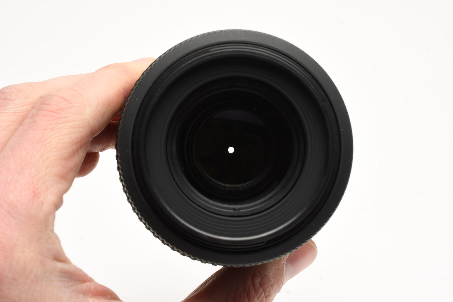 Nikon AFS Nikkor 55-200mm F4-5.6G ED DX VR zoom lens, caps, Great