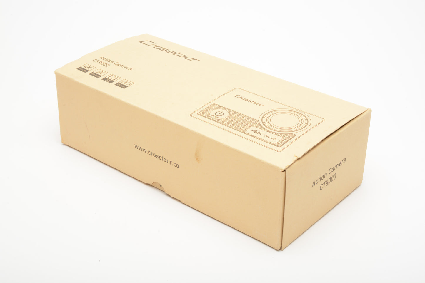 Crosstour CT7000 12MP 4K Action Camera - Mint, Complete in box