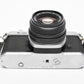 Pentax K1000 35mm SLR w/50mm f1.7 lens, New seals, strap, Great!